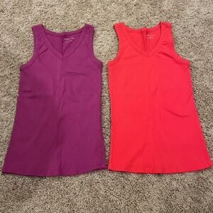 Bright Colored Basic Tanks 🩷💜